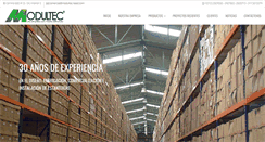 Desktop Screenshot of modultec-saad.com